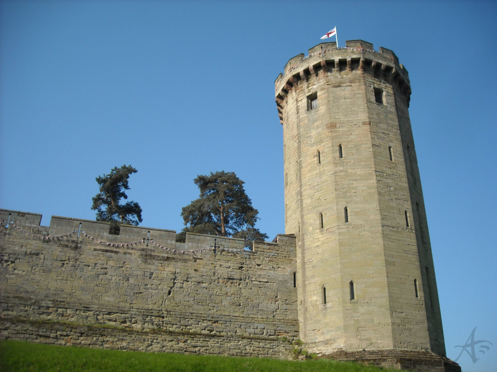 Warwick Castle Tower and Wall