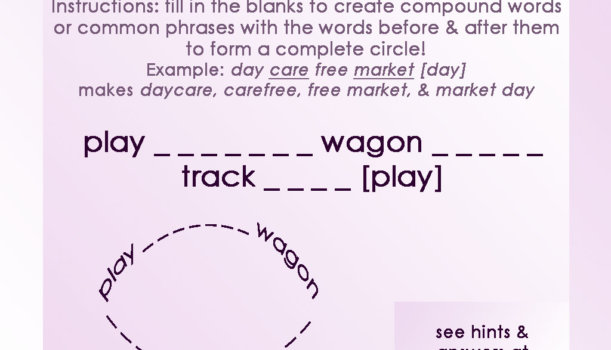 Word Games #3: Compound Round