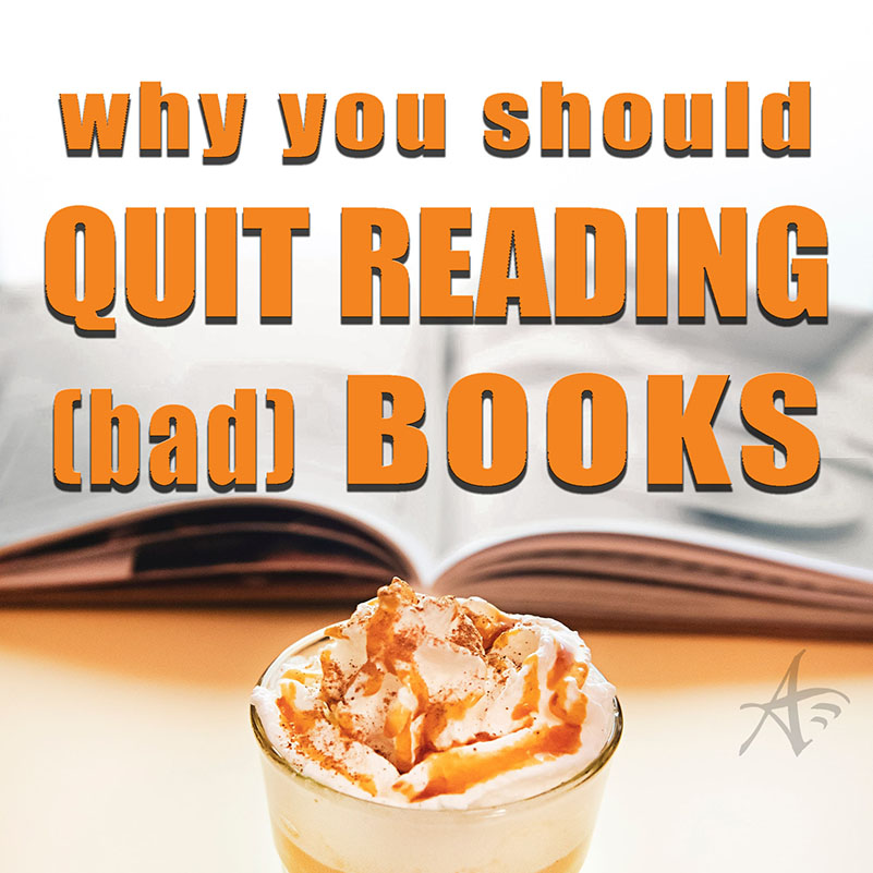 Quit Reading Bad Books dessert