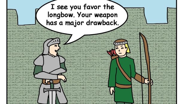 Medieval Weapons Comic