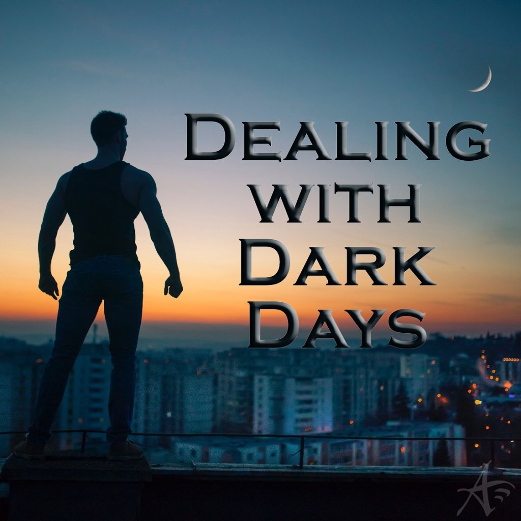 Dealing with Dark Days Sunset Cityscape