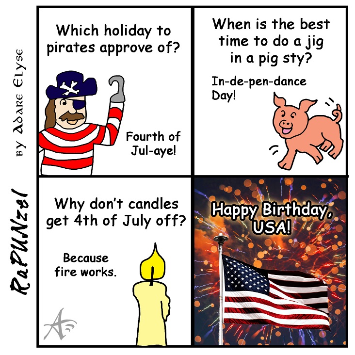 Independence Day Comic 4th of July