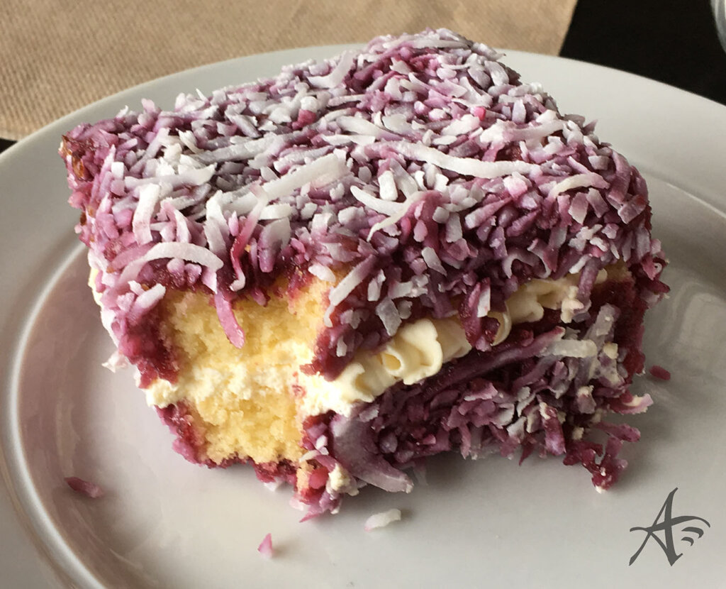 Lamington Dessert Cake New Zealand