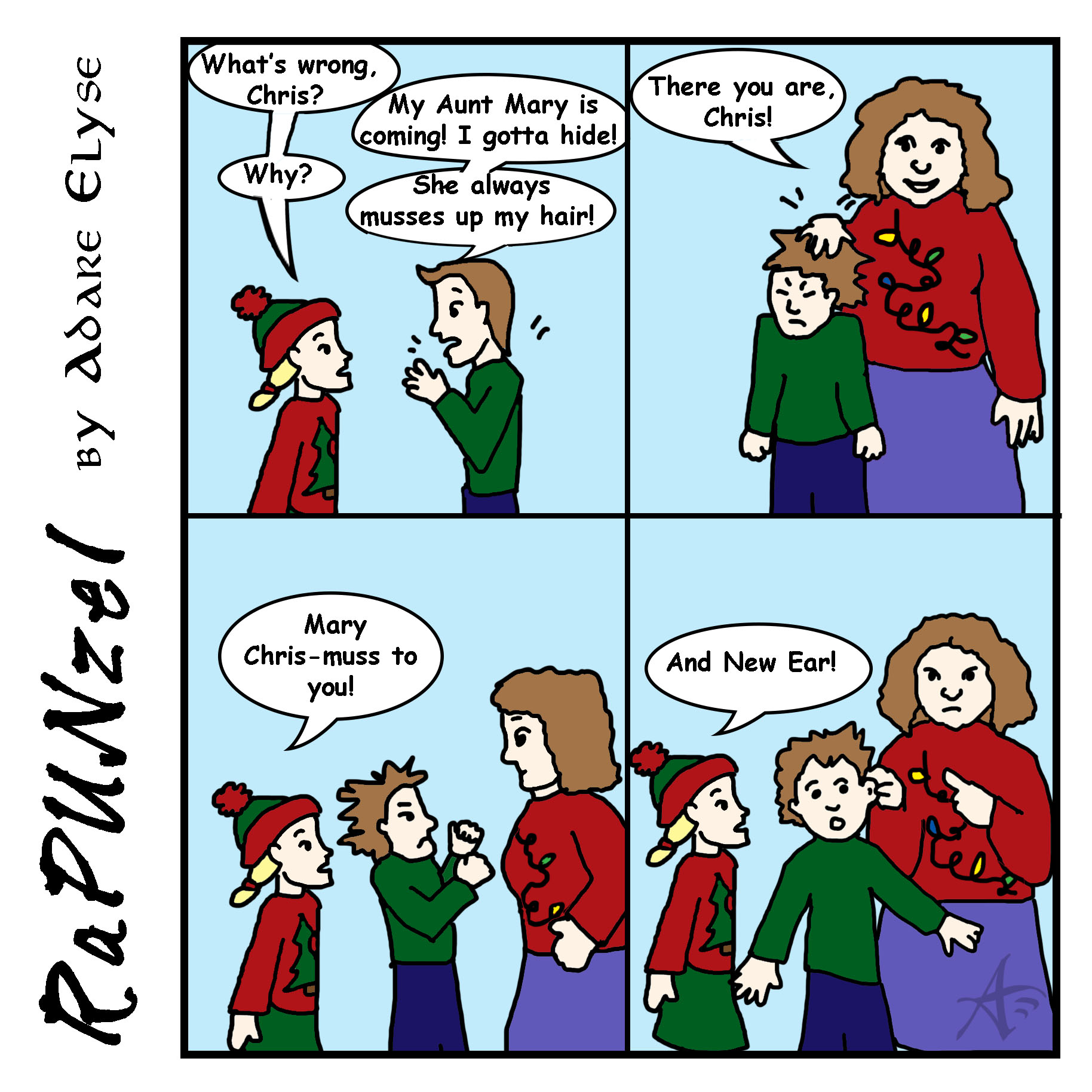 Christmas Comic Adare Elyse