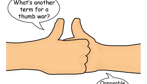 Comic: Thumb War