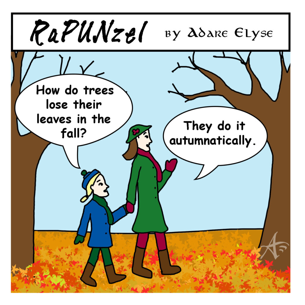 Comic Autumn Fall Pun Joke