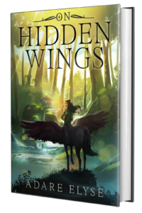 On Hidden Wings middle grade fantasy book