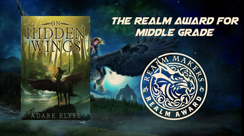 Realm Awards 2024 Middle Grade Winner On Hidden Wings