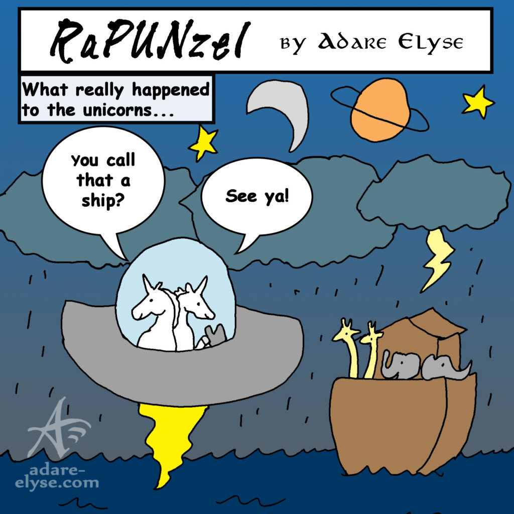 Comic unicorns and Noah what really happened to the unicorns