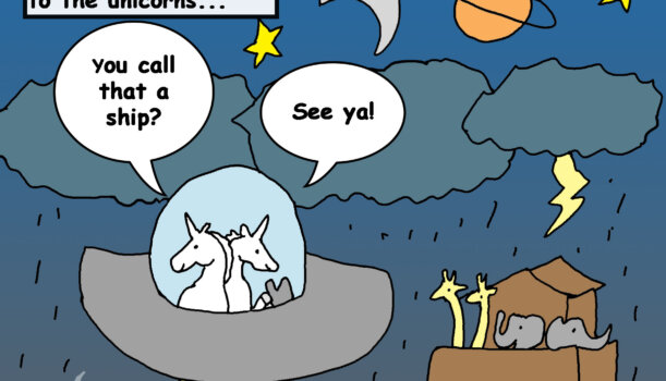 Comic: What really happened to the unicorns?